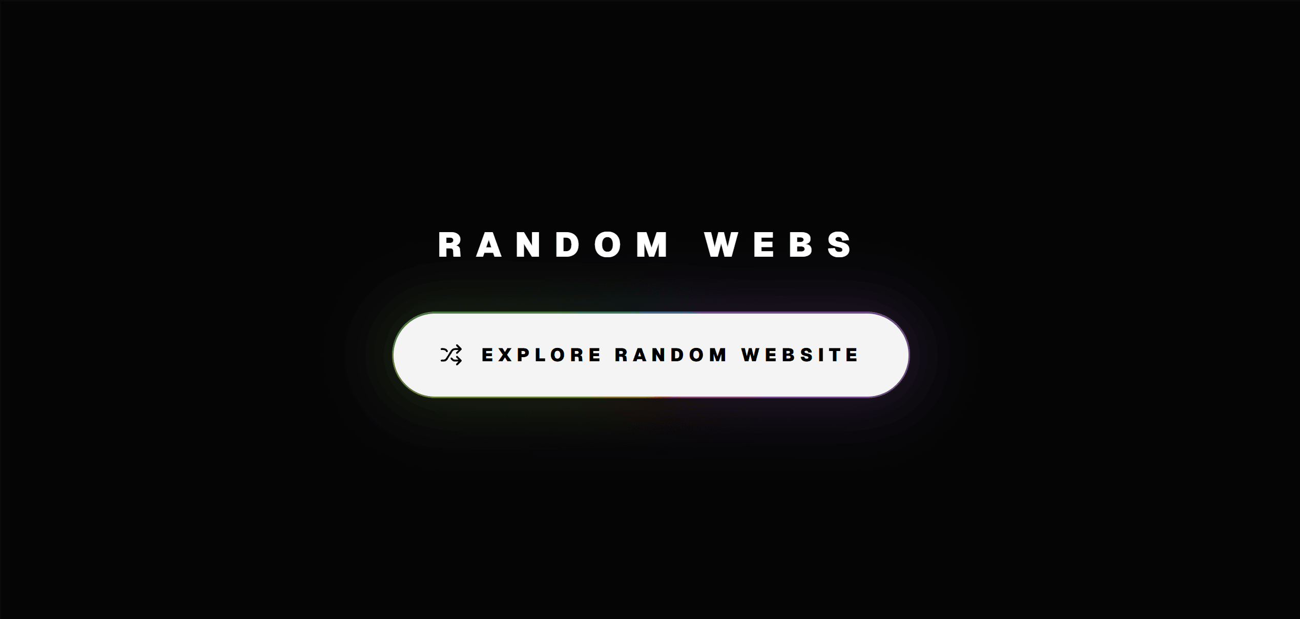 Random Webs home page